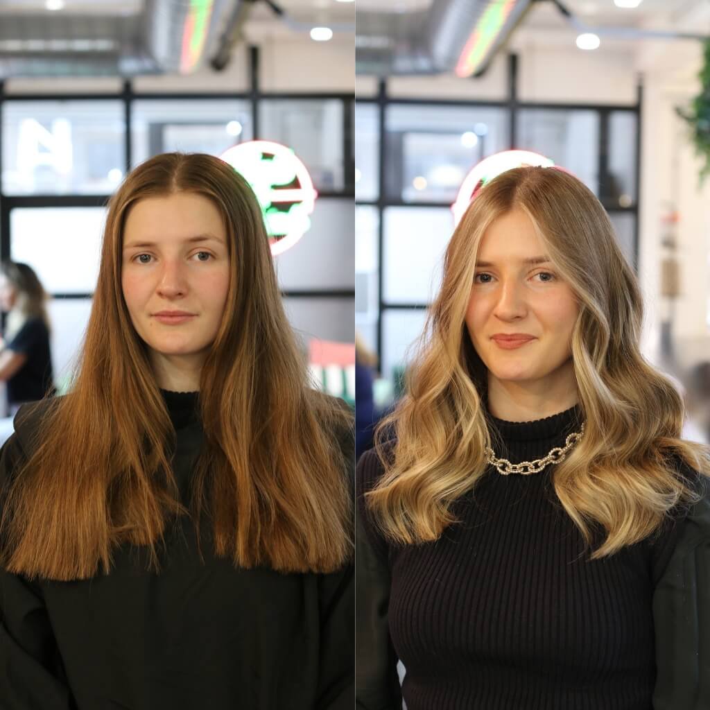 face frame colour transformation