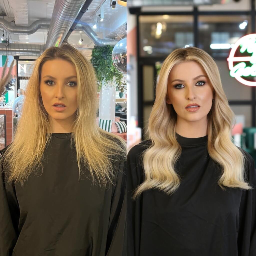 hair colour transformation