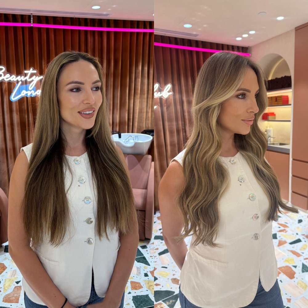 hair colour transformation in Dubai