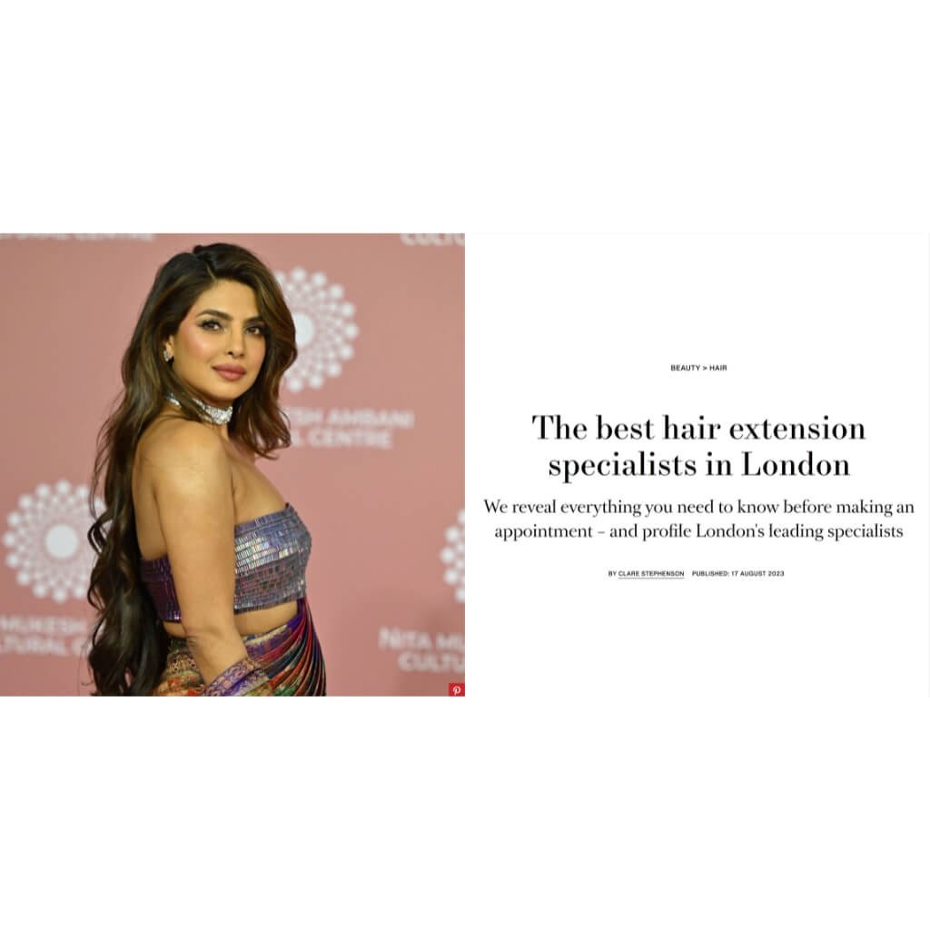 Harpers Bazaar best hair extension specialists