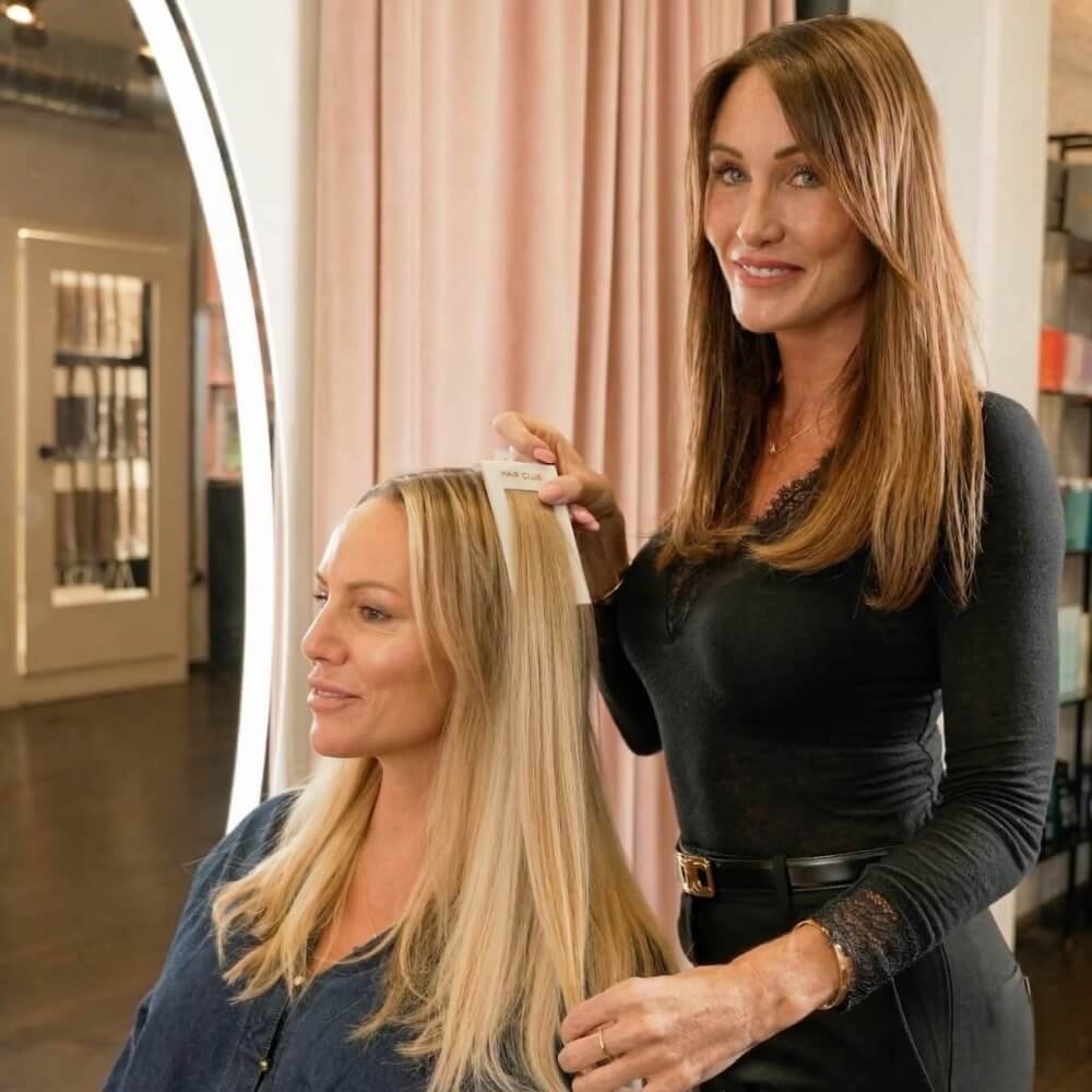 client having a consultation at Beauty Club London Dubai