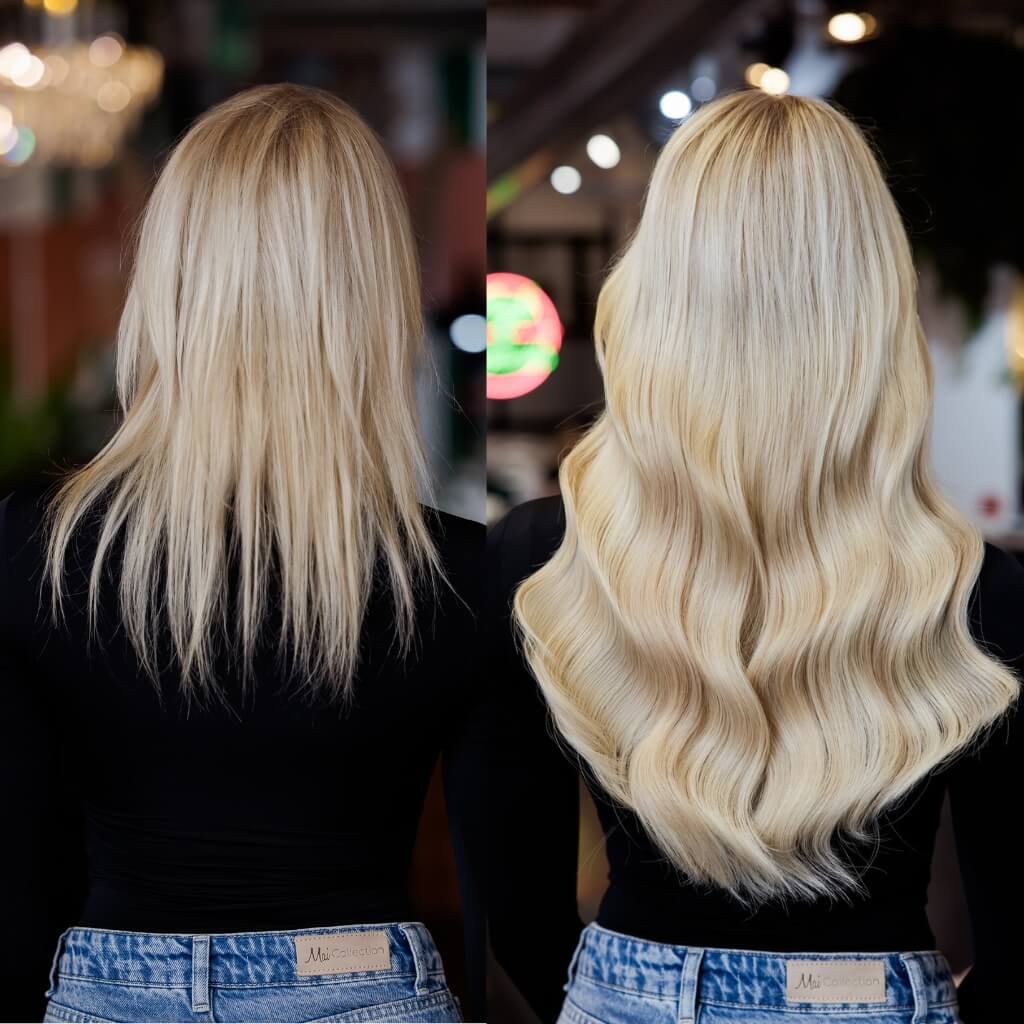 short to long hair extensions